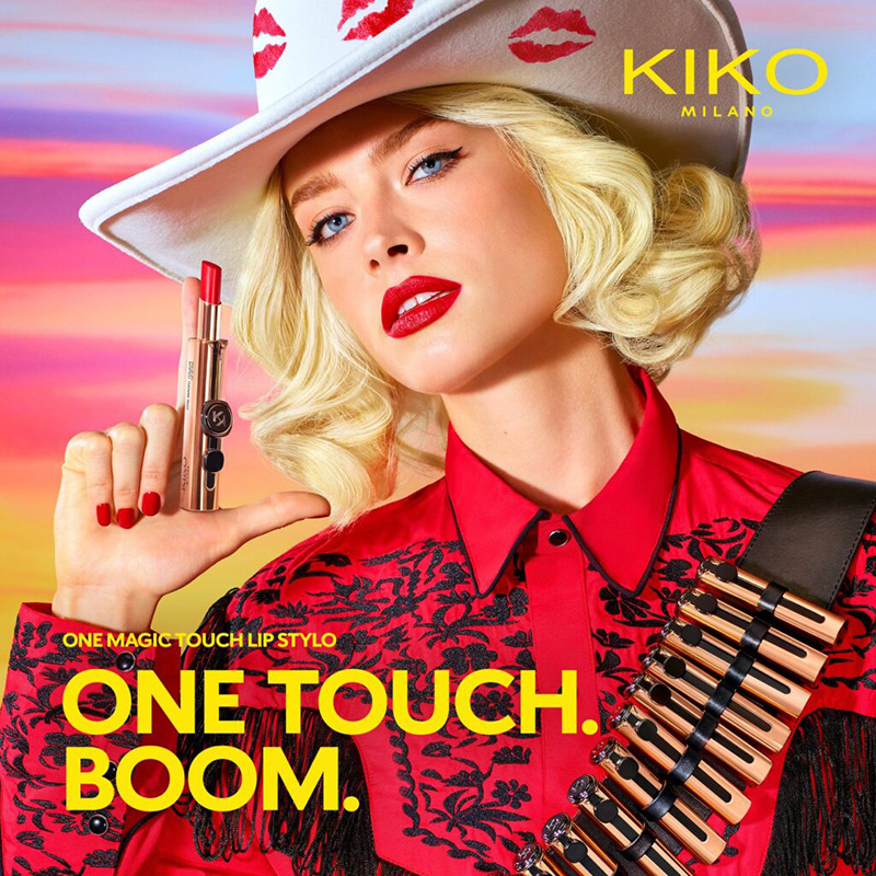 Scopri One Magic Touch LipStylo, il nuovo rossetto @kikomilano con sistema di applicazione one touch