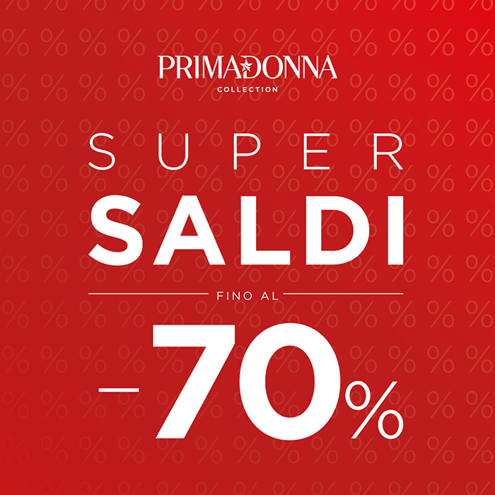 Ultima chiamata per i saldi invernali Primadonna Collection ✨ sconti fino al -70%